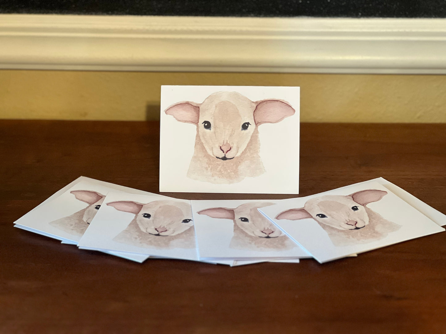 Sweet Lamb Stationary Set