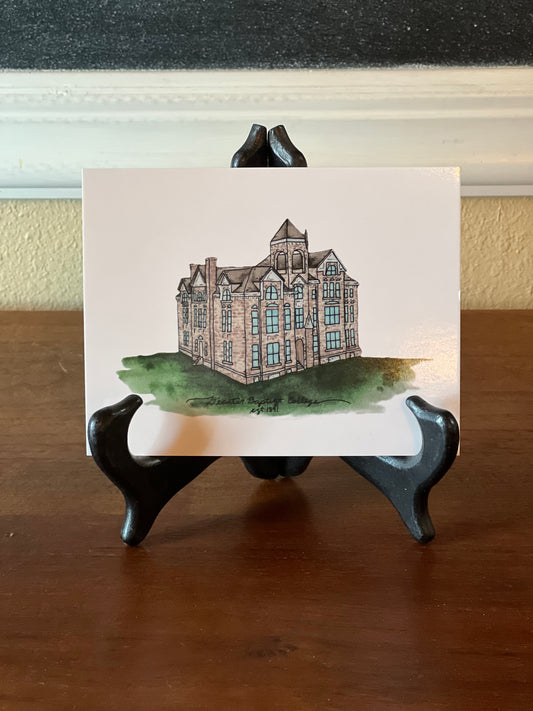 Historical Decatur Baptist College Postcard