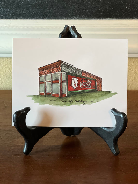Historical Coca-Cola Building Postcard